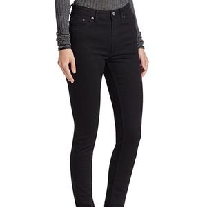 Acne Studios Bla Konst Peg High Rise Skinny Jeans